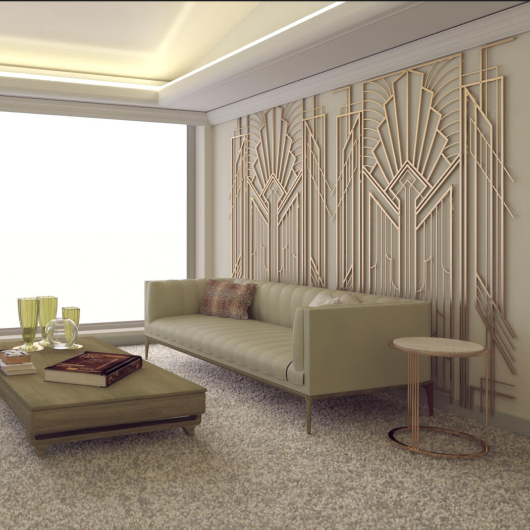 Sala privada en habitación principal